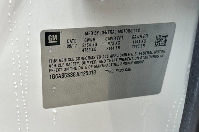 2018 Cadillac CTS 3.6L V6 RWD Premium Luxury