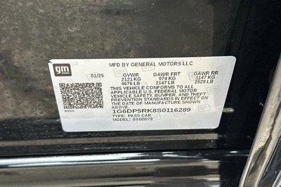 2025 Cadillac CT5 4dr Sdn Sport