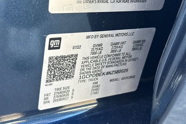 2022 Chevrolet Silverado 1500 Custom