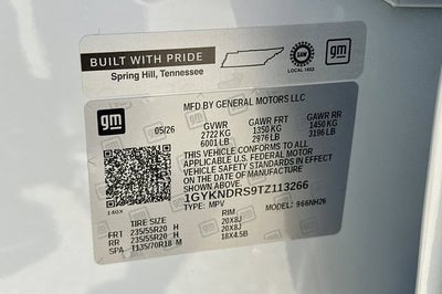 2026 Cadillac XT5 Premium Luxury