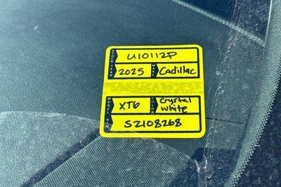 2025 Cadillac XT6 AWD 4dr Premium Luxury