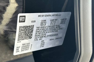 2026 Cadillac Escalade Sport