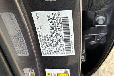 2022 Honda Accord Sedan LX 1.5T CVT