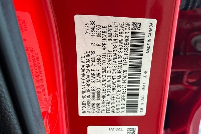 2025 Honda Civic Si SI