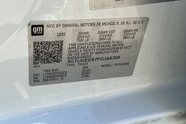 2023 GMC Sierra 1500 AT4