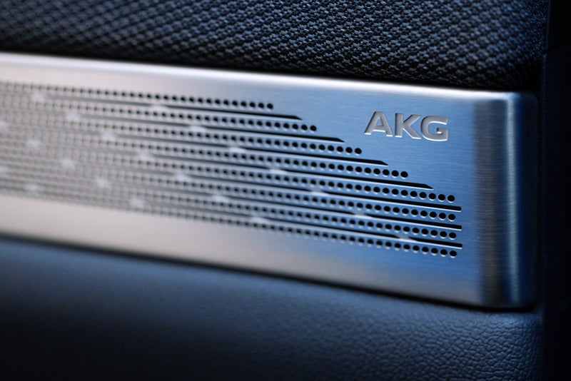 Close-up View of the AKG Studio Audio Speaker | Mataga Cadillac in Stockton CA