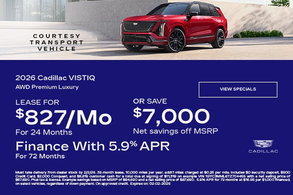 2026 Cadillac VISTIQ