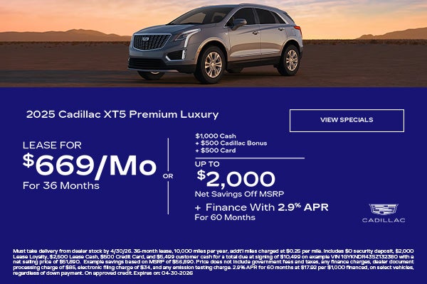 2025 Cadillac XT5 Premium Luxury