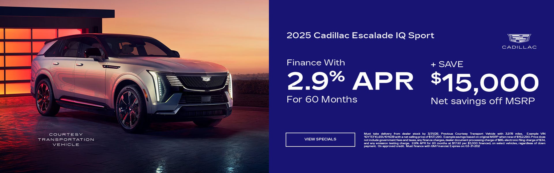 2025 Cadillac Escalade IQ Sport
