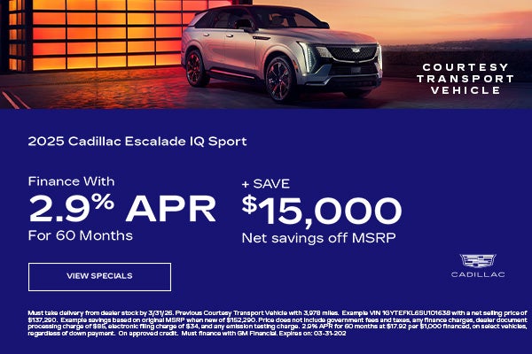 2025 Cadillac Escalade IQ Sport 