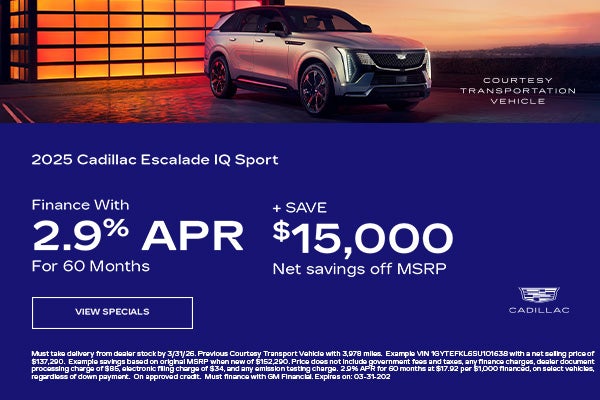 2025 Cadillac Escalade IQ Sport 