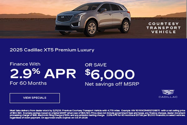 2025 Cadillac XT5 Premium Luxury