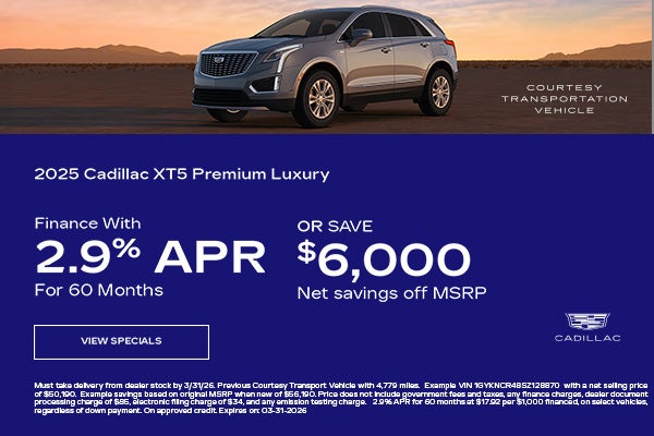 2025 Cadillac XT5 Premium Luxury