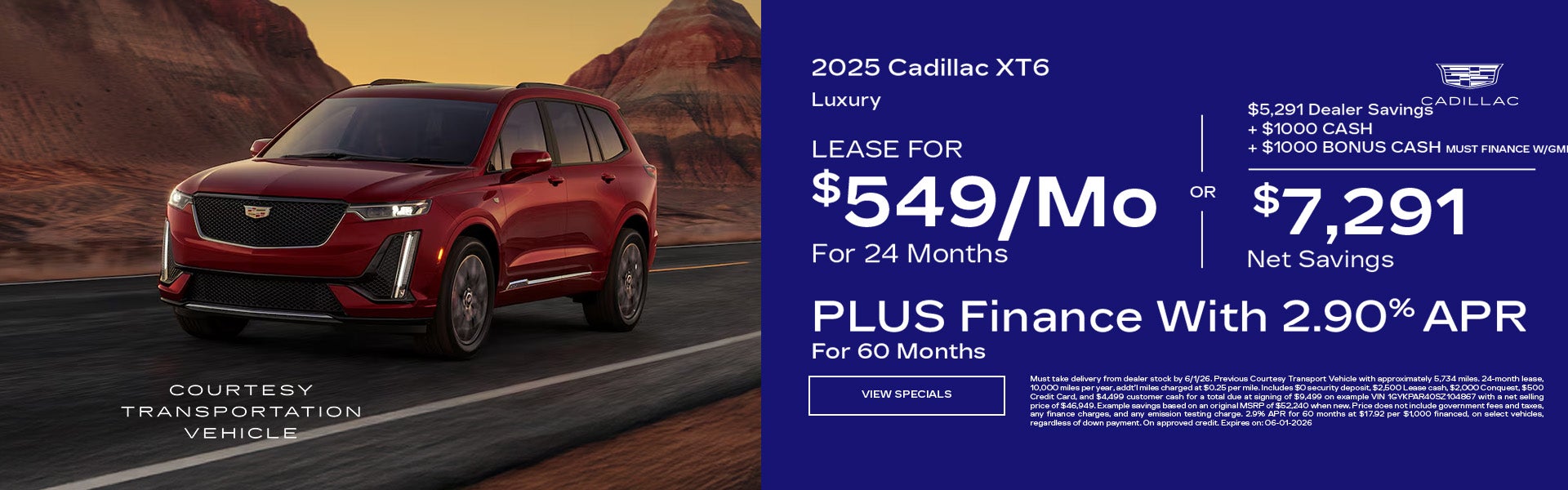 2025 Cadillac XT6 FWD Luxury
