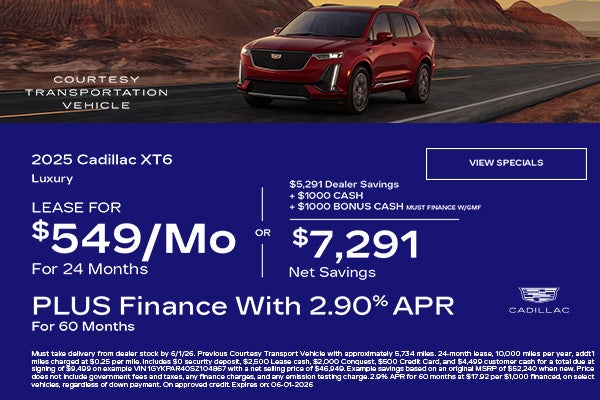 2025 Cadillac XT6