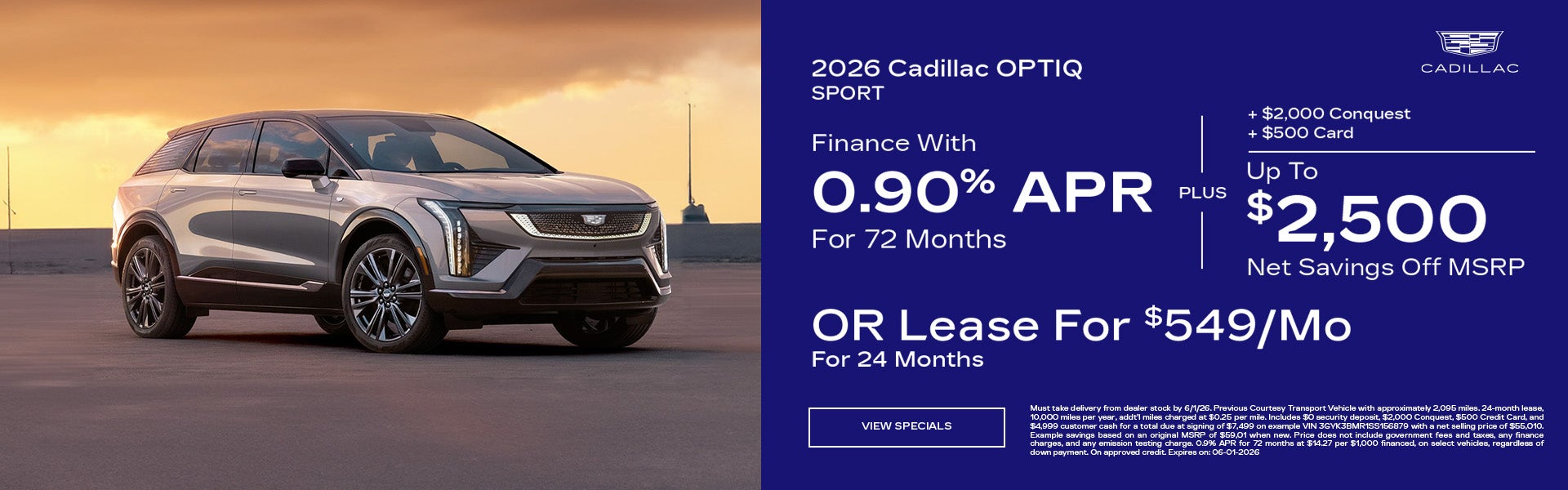2026 Cadillac Optiq