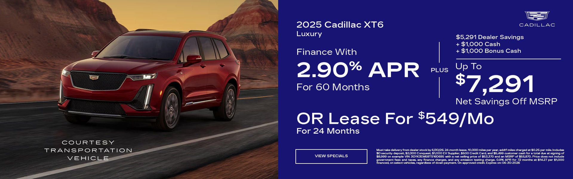 2025 Cadillac XT6