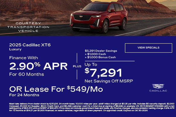 2025 Cadillac XT6